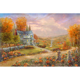 Ceaco 1000pc Puzzle - Thomas Kinkade - Autumn at Apple Hill